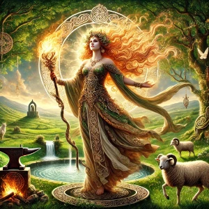 Brigid Irish Goddess